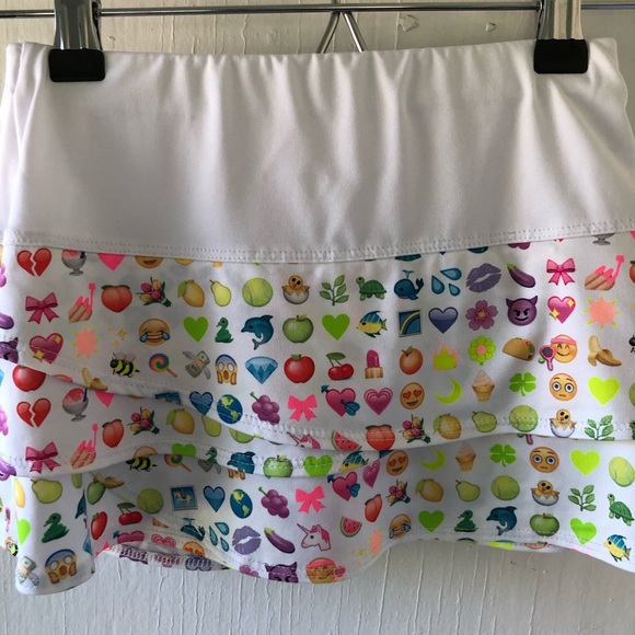 Lucky in Love Other - Lucky In Love Girls Emoji Skirt